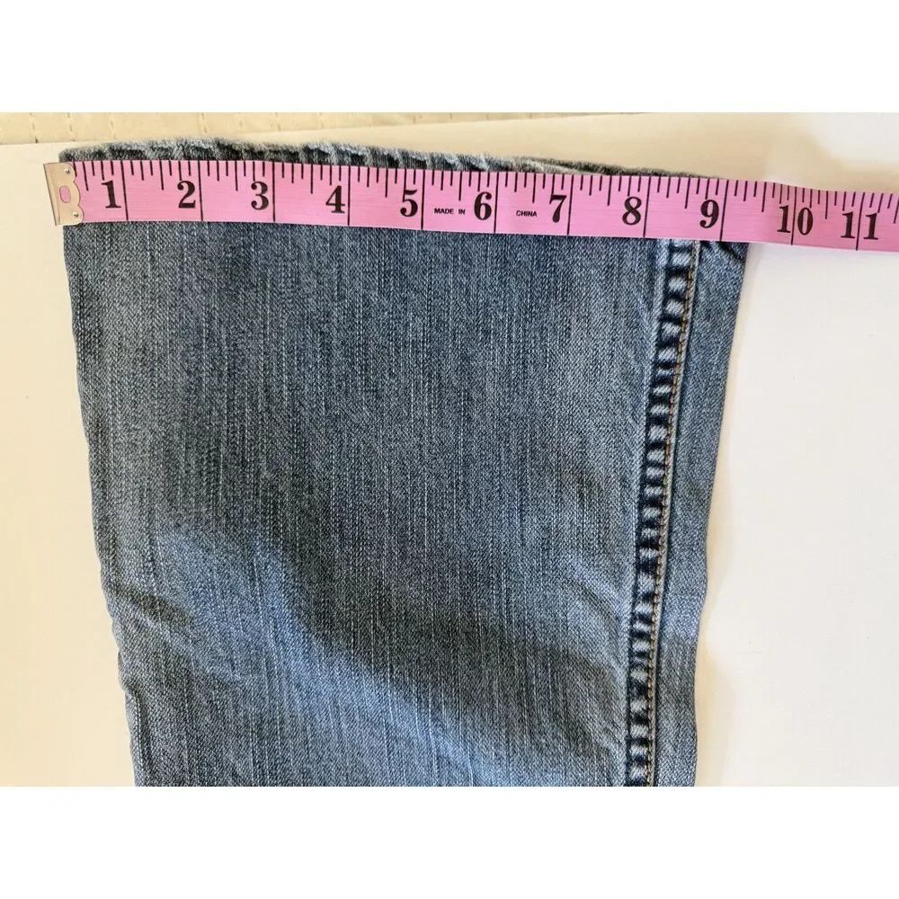 Vtg Silver Jeans Tuesday Y2K Low Rise Flare Leg Bootcut Western Stretch Size 29